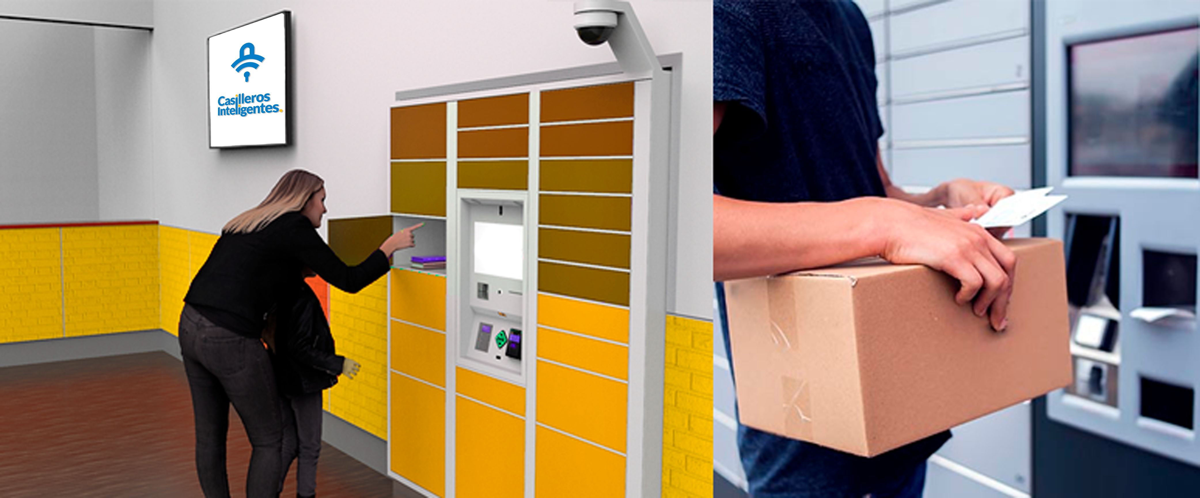Lockers inteligentes smart lockers de seguridad