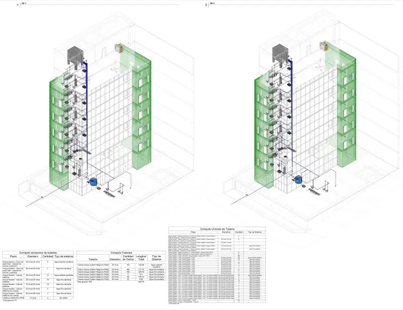 Diseño de edificio residencial nuevo sin portería física con casillero para recepción de paquetes
