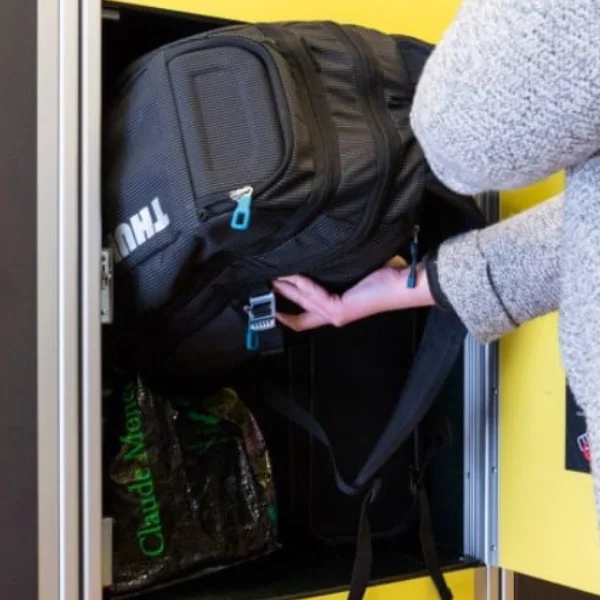 Casilleros para guardar equipaje de forma segura