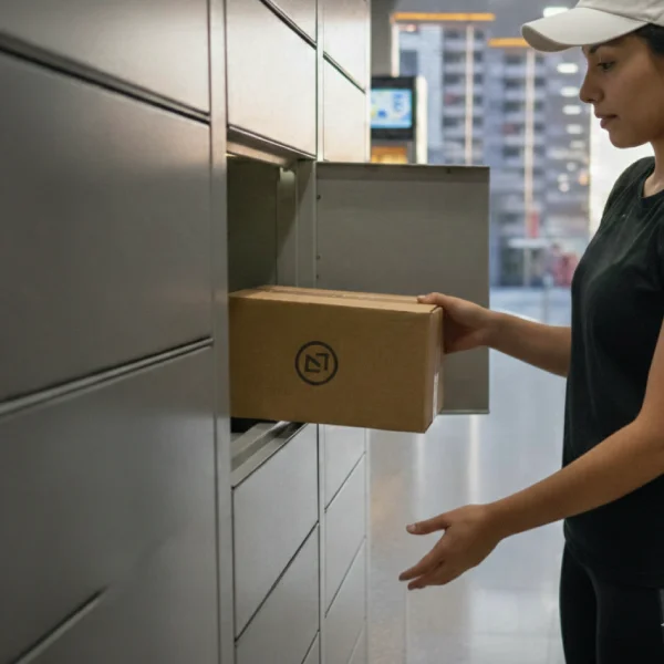 Retiro de un objeto o pedido desde un casillero inteligente