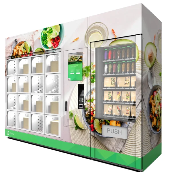 Casilleros para venta automatizada